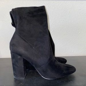 Thing high black boots